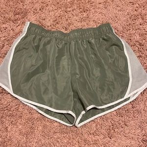 Green Running Shorts